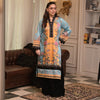 On pure silk with intricate laces paired with wide bottom silk pants and dupata