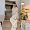 (Etoil Lumiere) 2pc , In Pure Organza with Hand Embroidery and with Silk Trouser
