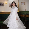 Or Pure Chiffon Jorget, With Intricate Hand Embroidery Paired With Organza Shararaa & Organza Dupata