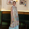 On Pure Raw Silk With Digital Printing ,Paired With Medium Silk Dupata Hai Raw Silk Shalwar