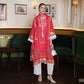 On Pure Raw Silk With Digital Printing ,Paired With Medium Silk Dupata Hai Raw Silk Shalwar