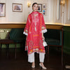 On Pure Raw Silk With Digital Printing ,Paired With Medium Silk Dupata Hai Raw Silk Shalwar